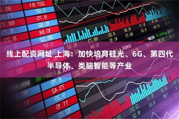 线上配资网址 上海:加快培育硅光、6G、第四代半导体、类脑智能等产业