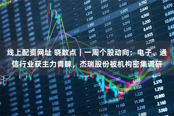 线上配资网址 晓数点｜一周个股动向：电子、通信行业获主力青睐，杰瑞股份被机构密集调研